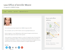 Tablet Screenshot of jenniferatlaw.com